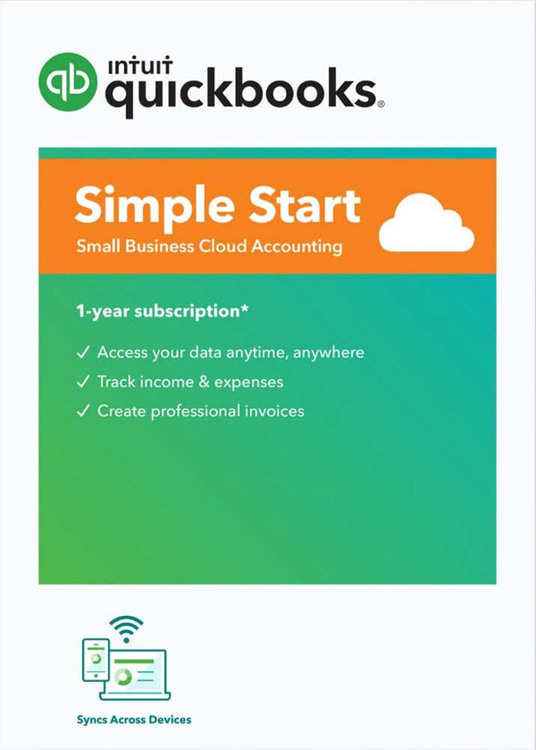 Quickbooks Box QuickBooks® Online Simple Start - Accounting Therapy